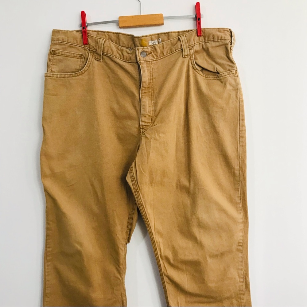 Carhartt men’s relaxed fit khaki pants size 40